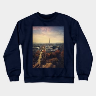 Paris Cityscape Crewneck Sweatshirt